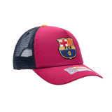 Fan Ink FC Barcelona Aspen Trucker Hat Red - Best Buy Soccer