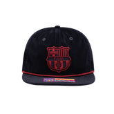 Fan Ink FC Barcelona Snow Beach Adjustable Hat Black - Best Buy Soccer