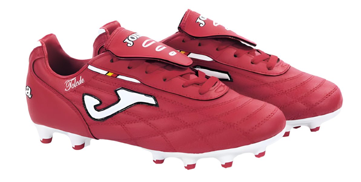 Joma Toledo 2011 106 FG Firm Ground Soccer Cleats - Red/White - Best Buy Soccer