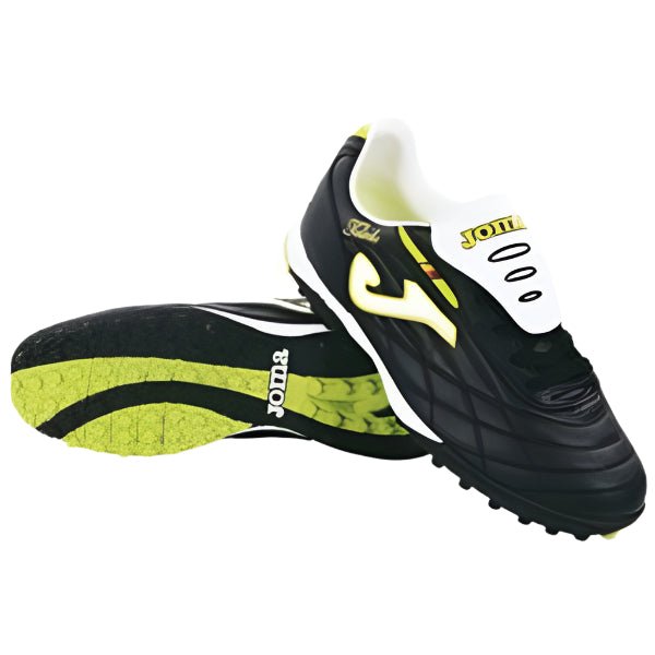 Joma Toledo Jr 2011 101.PT Turf Youth Soccer Cleats - Black/Lime - Best Buy Soccer
