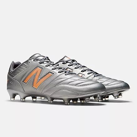 New Balance 442 Pro FG V2 Firm Ground Soccer Cleats - Silver - Best Buy Soccer
