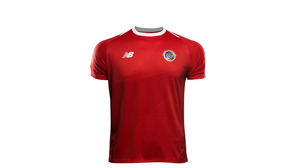 New Balance Costa Rica Home Jersey 18 Red - Best Buy Soccer