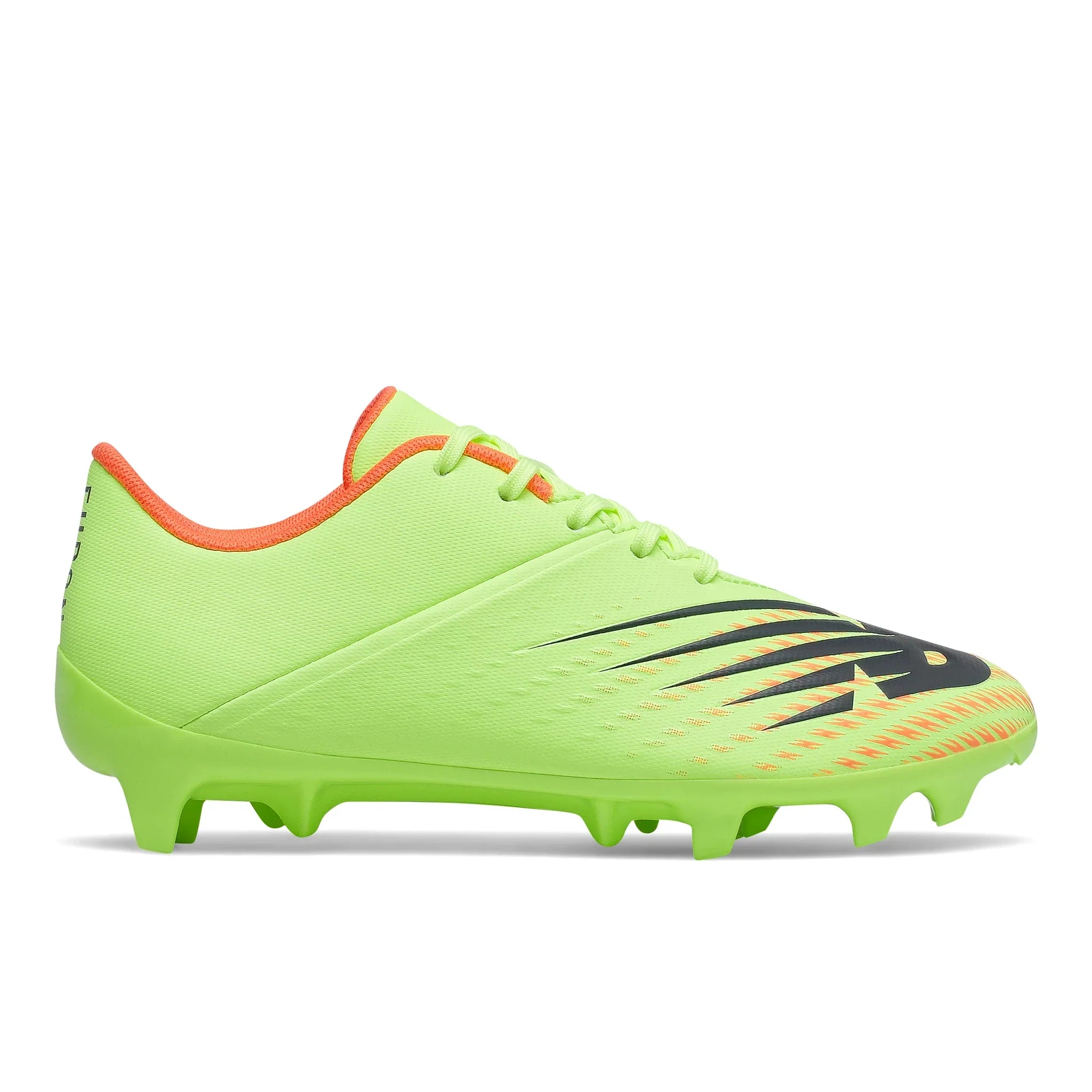 New Balance Kid's Furon V6+ Dispatch FG J Bleached Lime - Best Buy Soccer