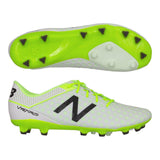 New Balance Visaro Pro FG Firm Ground Soccer Cleats - White/Toxic Green - Best Buy Soccer