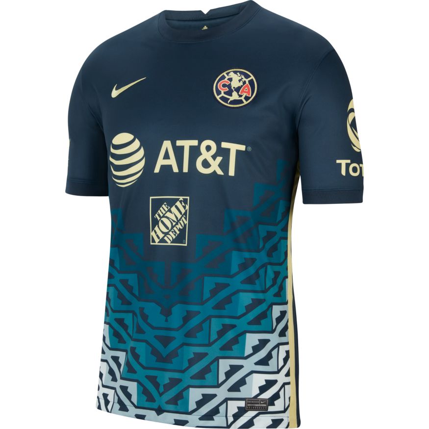 Nike America Away Jersey 21 A Navy/Lem - Best Buy Soccer