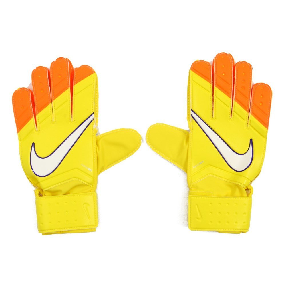 Nike JR Match Goalkeeper Gloves Yellow/Orange - Best Buy Soccer