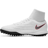 Nike Kid's JR ObraX 2 Academy TF Turf Boots White/Grey/Crimson - Best Buy Soccer