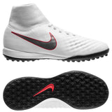 Nike Kid's JR ObraX 2 Academy TF Turf Boots White/Grey/Crimson - Best Buy Soccer