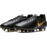 Nike Legend 7 Academy FG Firm Ground Soccer Cleats - Black/Gold - Best Buy Soccer