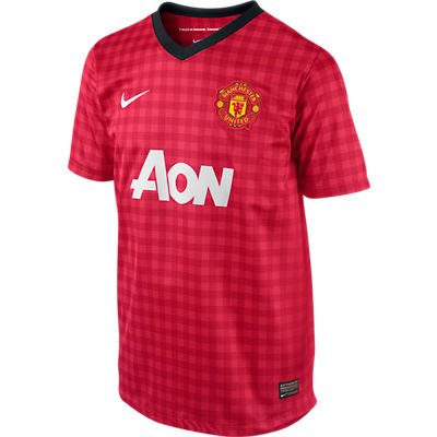 Nike MANU Boys Home Jersey 2012 Red - Best Buy Soccer