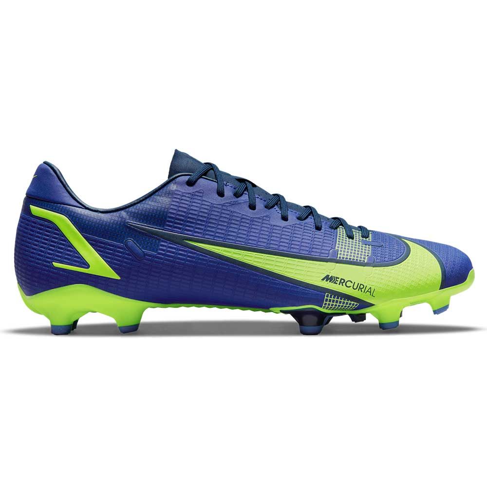 Nike Mercurial Vapor 14 Academy FG/MG Multi - Ground Soccer Cleats Lapis/Volt/Blue Void - Best Buy Soccer