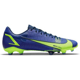 Nike Mercurial Vapor 14 Academy FG/MG Multi - Ground Soccer Cleats Lapis/Volt/Blue Void - Best Buy Soccer