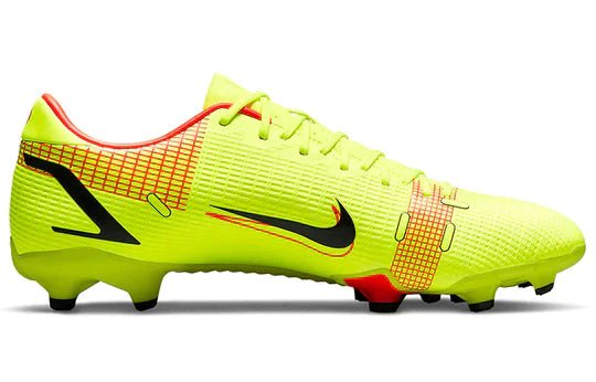 Nike Mercurial Vapor 14 Academy FG/MG Multi - Ground Soccer Cleats Volt/Bright Crimson - Best Buy Soccer
