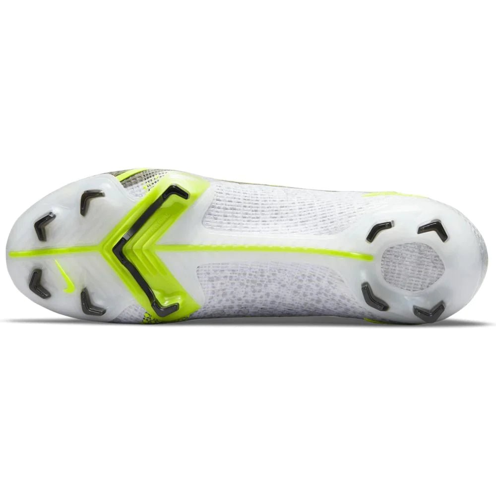 Nike Mercurial Vapor 14 Elite FG Firm Ground Soccer Cleats White/Black/Silver/Volt - Best Buy Soccer