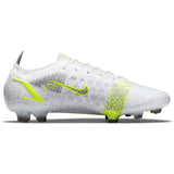 Nike Mercurial Vapor 14 Elite FG Firm Ground Soccer Cleats White/Black/Silver/Volt - Best Buy Soccer
