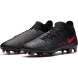 Nike Phantom GT Academy FG Firm Ground Soccer Cleats Black/Red - Best Buy Soccer