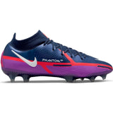 Nike Phantom GT2 Elite FG Firm Ground Soccer Cleats Navy/White/Purple - Best Buy Soccer