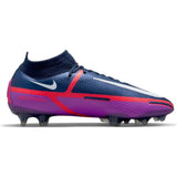 Nike Phantom GT2 Elite FG Firm Ground Soccer Cleats Navy/White/Purple - Best Buy Soccer