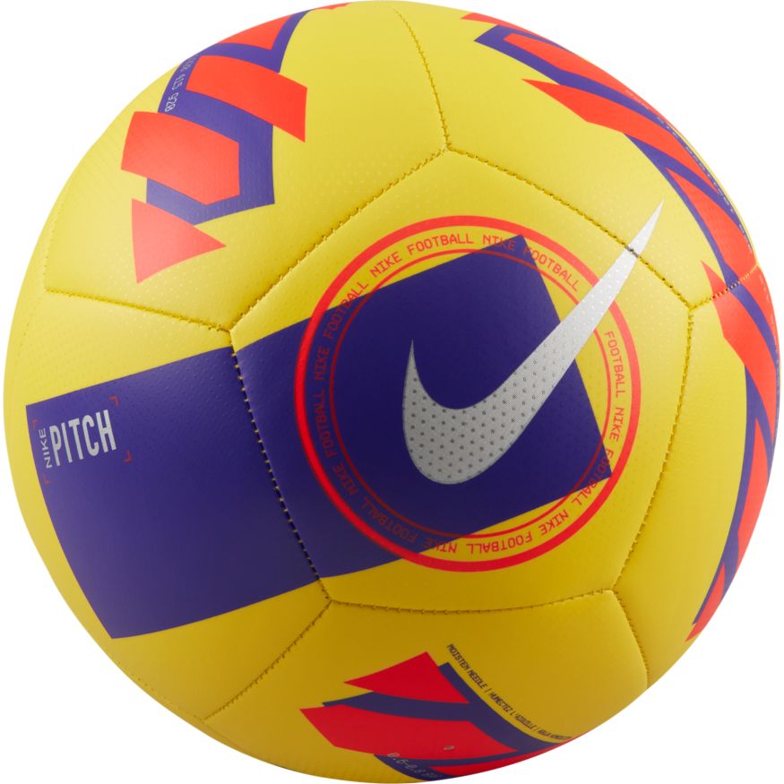Nike Pitch Soccer Ball Yellow/Pur - Best Buy Soccer