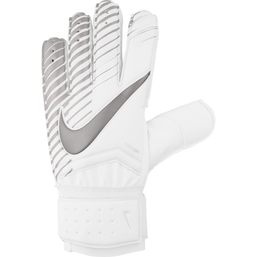 Nike Spyne Pro Goalkeeper White/Chrome - Best Buy Soccer