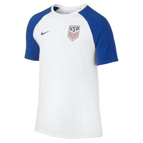 Nike Usa Match Tee White/Royal - Best Buy Soccer