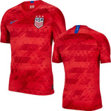 Nike USMNT 2019 Stadium Away Men's Jersey - Speed Red/Bright Blue - Best Buy Soccer