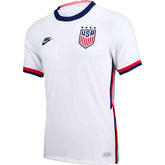 Nike USMNT 2020 Stadium Home Men's Jersey - White/White/Royal Blue - Best Buy Soccer