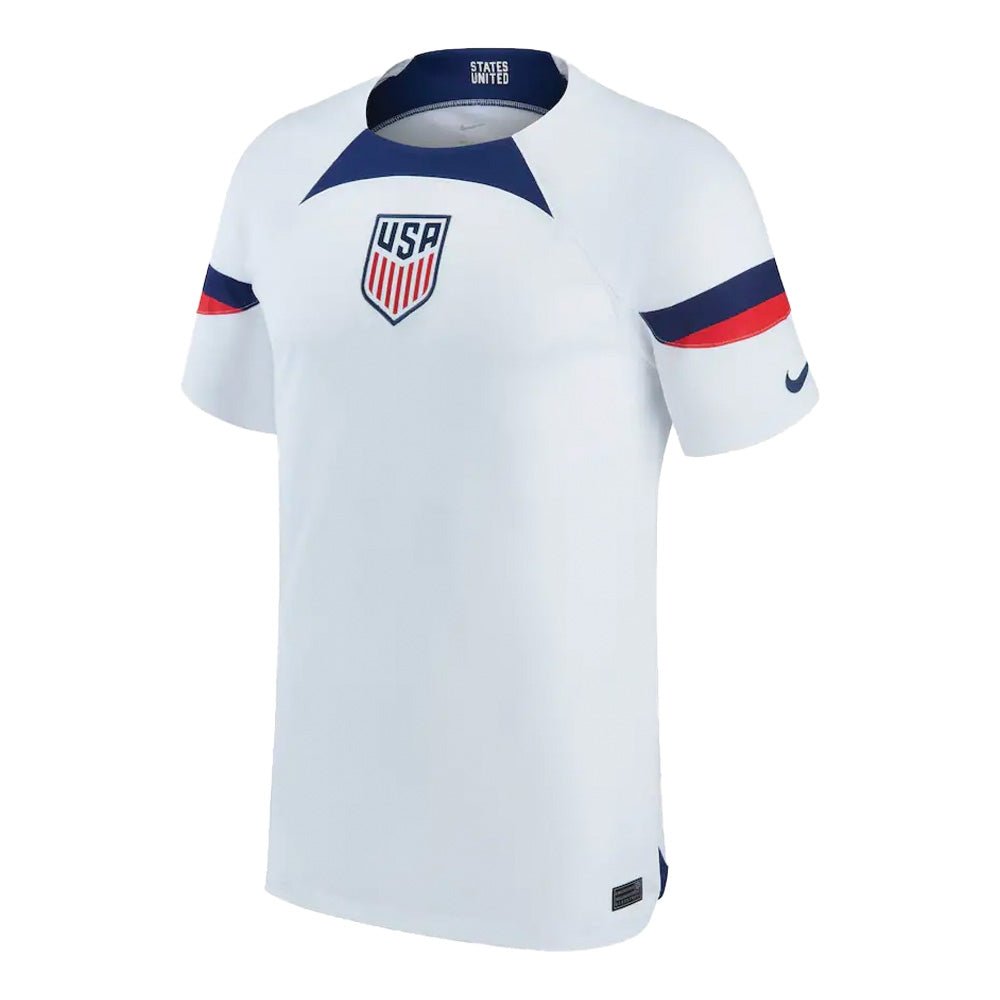 Nike USMNT 2022 Stadium Home Men's Jersey - White - Best Buy Soccer