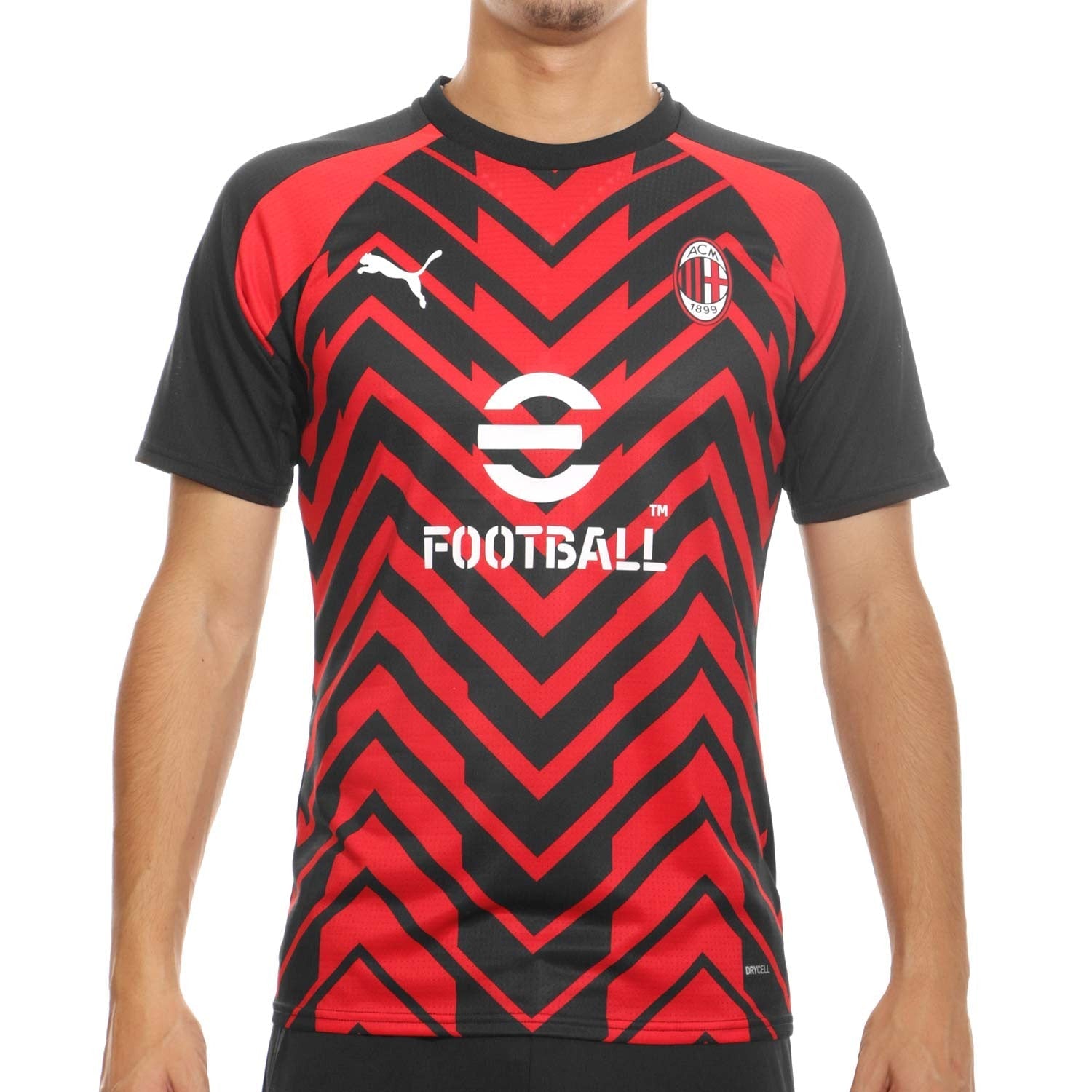 PUMA AC Milan Prematch Short Sleeve Jersey - Best Buy Soccer