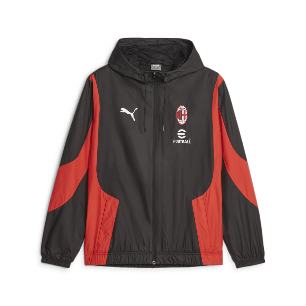 PUMA AC Milan Prematch Woven Anthem Jacket - Best Buy Soccer