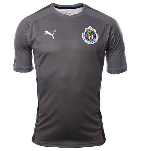 PUMA Chivas Goalkeeper Home Jersey 17 Gray - Best Buy Soccer
