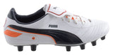PUMA Esito Finale I FG Firm Ground Soccer Cleats White/Navy/Orange - Best Buy Soccer