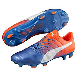 PUMA Evopower 1.3 FG Blue/White/O - Best Buy Soccer