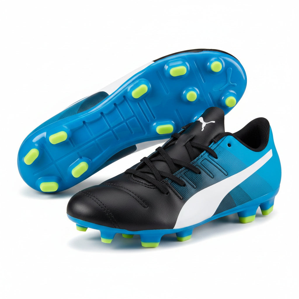 PUMA Evopower 4.3 FG J Black/Whit - Best Buy Soccer