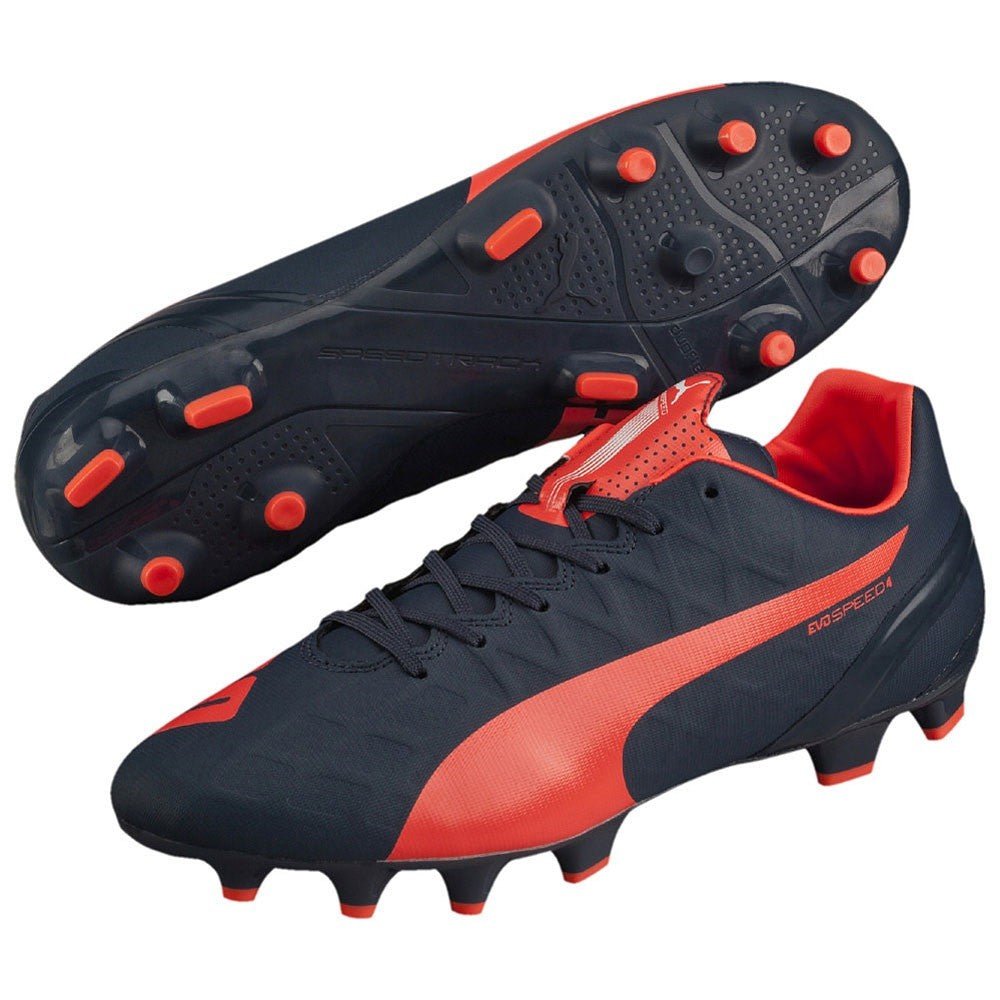 PUMA Evospeed 4.4 FG Black/Lava - Best Buy Soccer