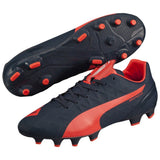 PUMA Evospeed 4.4 FG Black/Lava - Best Buy Soccer