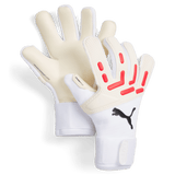 PUMA Future Pro Hybrid Goalkeeper Gloves White/Fire Orchid - Best Buy Soccer