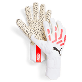 PUMA Future Ultimate Negative Cut Goalkeeper Gloves White/Fire Orchid - Best Buy Soccer