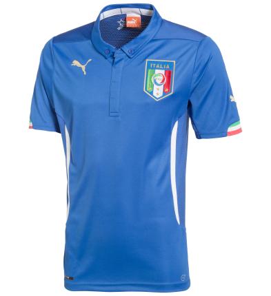 PUMA Italia Home Jersey 2014 Blue - Best Buy Soccer