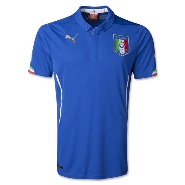 PUMA Italia Home Kids Jersey 14 Blue - Best Buy Soccer
