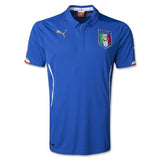 PUMA Italia Home Kids Jersey 14 Blue - Best Buy Soccer