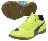PUMA Kid's evoPower 4 IT Indoor Boots Jr Fluro/Violet - Best Buy Soccer