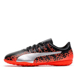 PUMA Kid's Evopower Vigor 4 Graph TT Jr Turf Soccer Boots Black/Silver/Fiery Coral - Best Buy Soccer