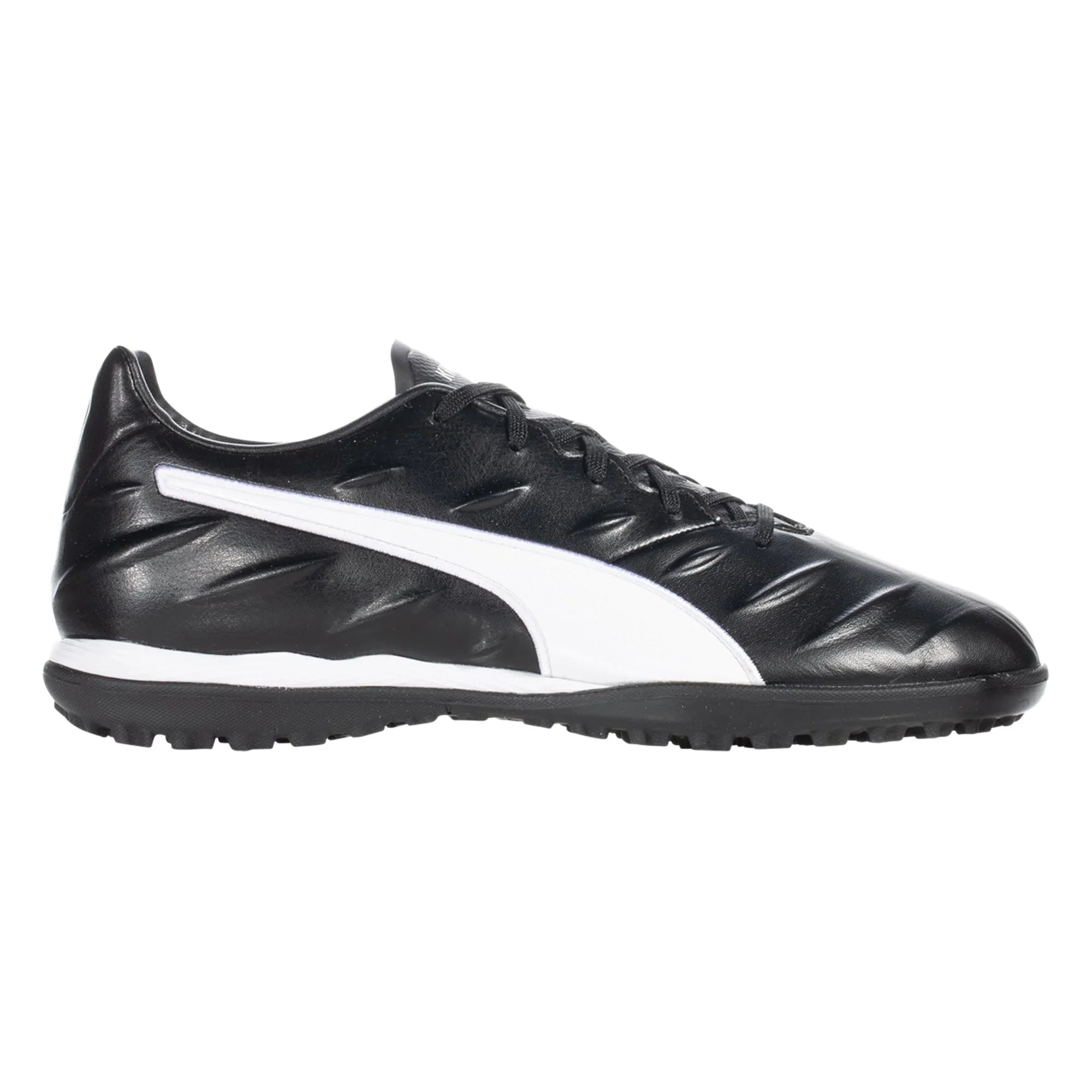 PUMA King Pro 21 TT Turf Football Boots Black/White - Best Buy Soccer