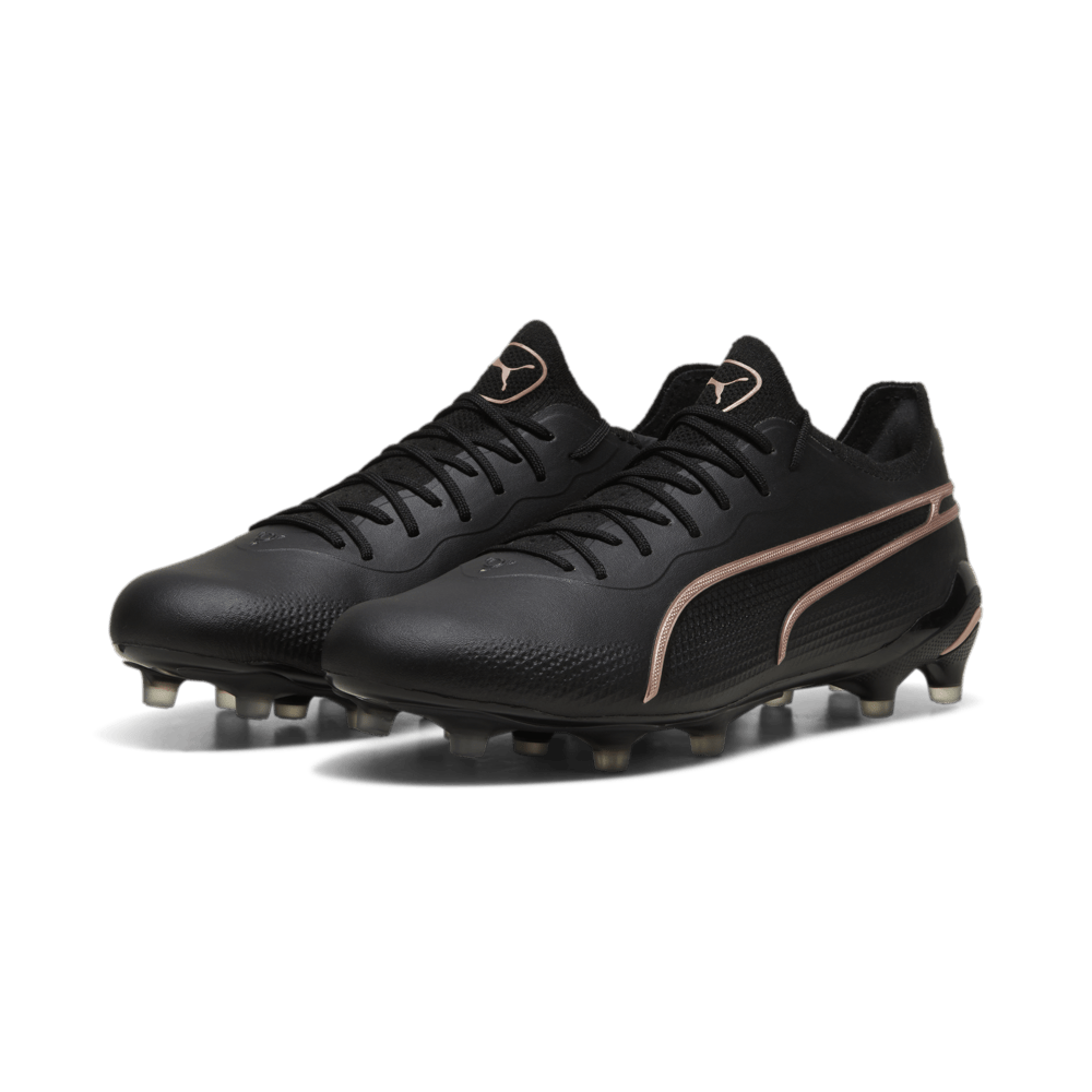 PUMA King Ultimate FG/AG Firm Ground Soccer Cleats Black/Copper - Best Buy Soccer
