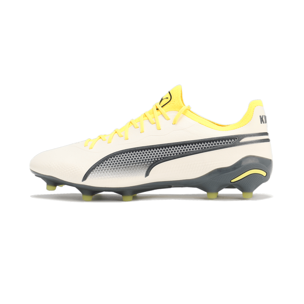 PUMA King Ultimate FG/AG Multi - Ground Soccer Cleats Alpine/Asphalt/Yellow - Best Buy Soccer