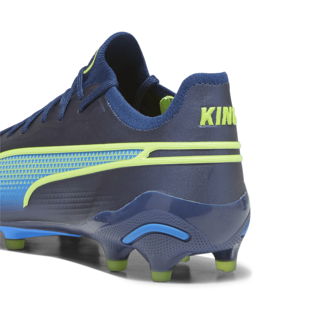 PUMA King Ultimate FG/AG Multi - Ground Soccer Cleats Blue/Green - Best Buy Soccer