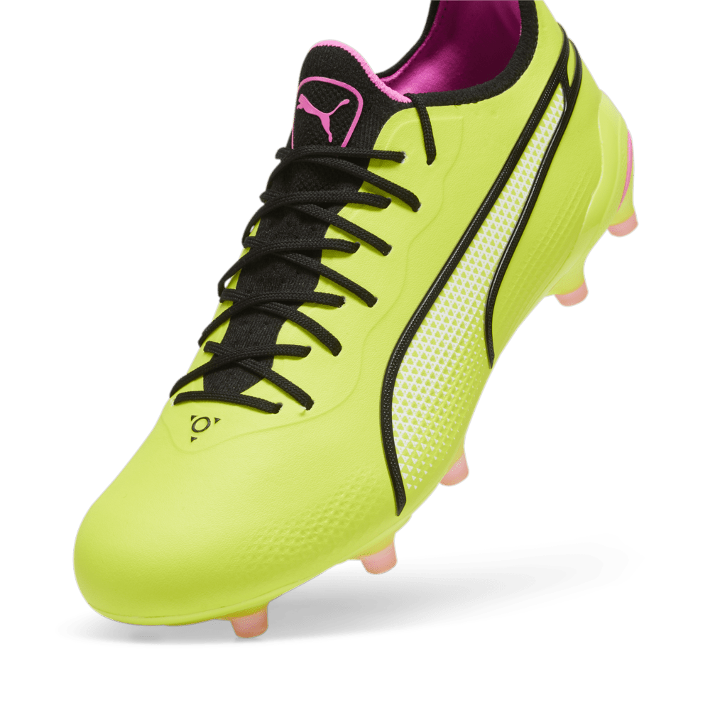 PUMA King Ultimate FG/AG Multi - Ground Soccer Cleats Lime/Black - Best Buy Soccer