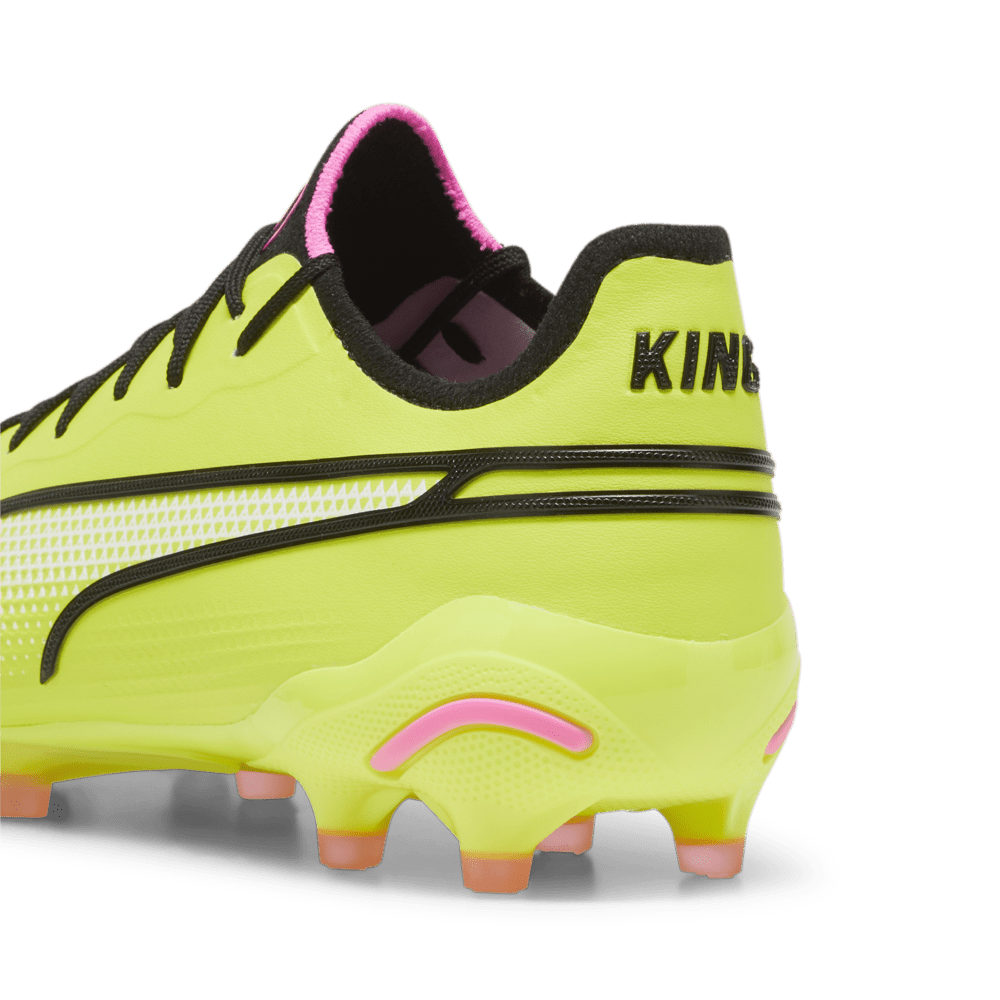 PUMA King Ultimate FG/AG Multi - Ground Soccer Cleats Lime/Black - Best Buy Soccer