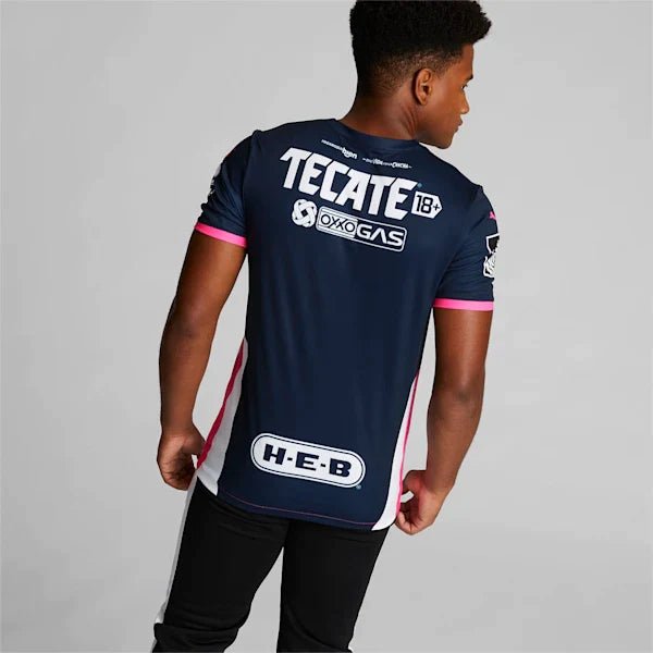 PUMA Monterrey Jersey 21 Breast Cancer Awareness Navy/Pink - Best Buy Soccer